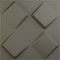 Ekena Millwork 19 5/8in. W x 19 5/8in. H Bradley EnduraWall Decorative 3D Wall Panel Covers 2.67 Sq. Ft. WP20X20BYISG - alternate 1